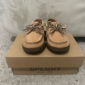Sperry Kids Boat Shoes Light Brown